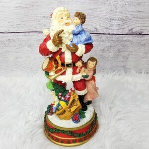 Vintage Musical Santa Claus Plays Jolly Old St Nicholas
